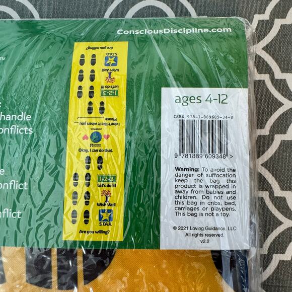 New Conflict Resolution Time Machine teaching mat by Conscious Discipline - Picture 3 of 8